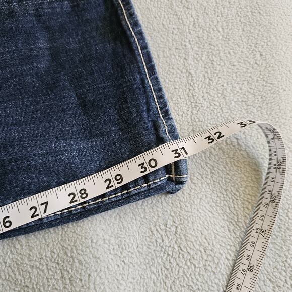 Vigoss Slim Boot Jeans Womens 35Wx31L Medium Wash Stretch Waist Dallas Fit - Picture 7 of 10